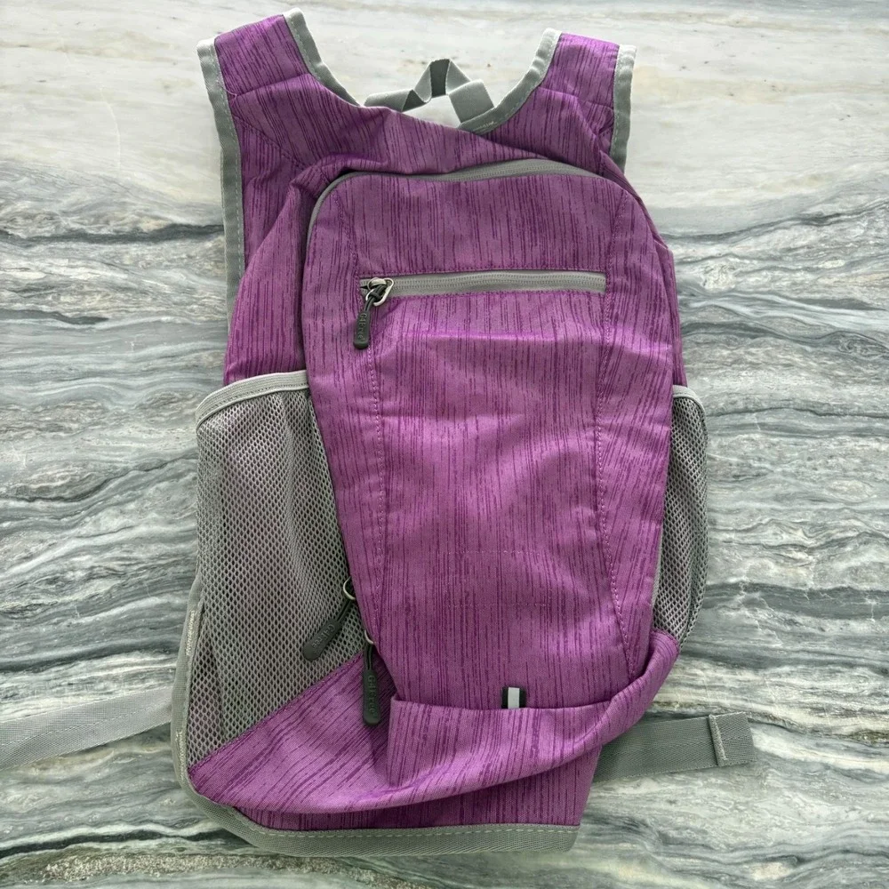 G4Free Unisex Purple‎ Lightweight Packable Outdoor Hiking Daypack Backpack 10L